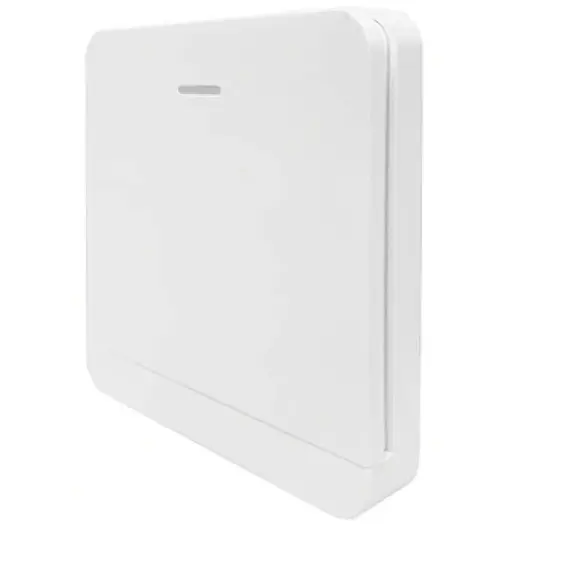 TIGERMAT TM-YET-2166-1 – Vezeték Nélküli 433,92 MHz-es Fali Kapcsoló és Távirányító (1 gombos), fix saját generált kódos