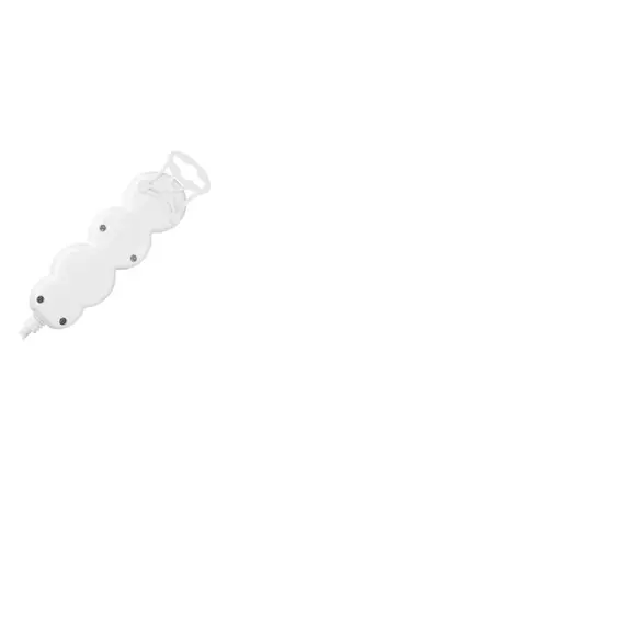ORNO 3-as hosszabbító aljzat, 1.5 m kábellel, fehér (Schuko, H05VV-F 3×1.5 mm2, 16 A)