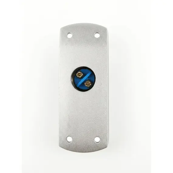 HONNOR SECURITY HS-K14 Fémházas, felületszerelt EXIT nyitógomb, NO/COM, 83 x 32 x 25 mm