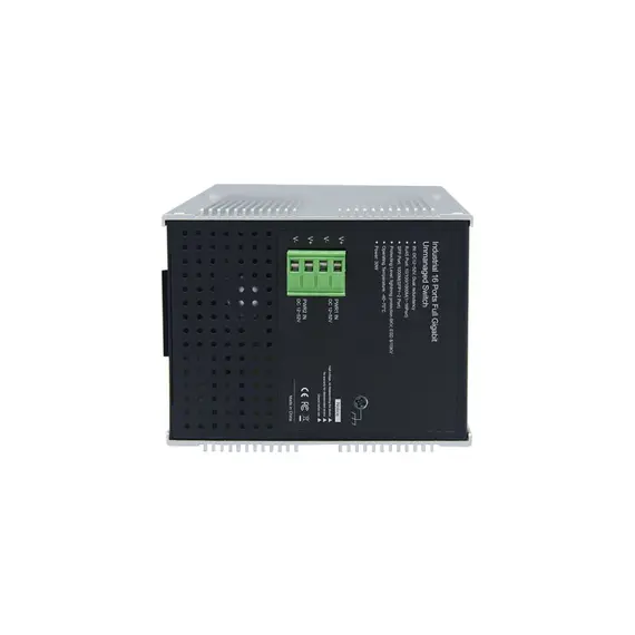GENATA Ipari 16 portos Full gigabites felügyelet nélküli Switch