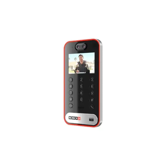 PROVISION-ISR PROVISION kültéri videó kaputelefon egység arcfelismeréssel, proxy 125kHz, IR LED, 2MP 3,5" színes monitor, IP65