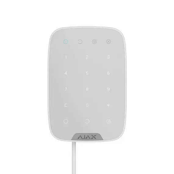 AJAX SYSTEMS Ajax Keypad Fibra burkolat, fehér