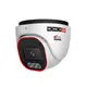PROVISION-ISR 4MP aktív elrettentő fix objektíves dómkamera hibrid LED-del és DDA1 analitikával