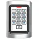 HONNOR SECURITY HS-212A-EMW - OUTDOOR, Fémházas IP65 vízálló RFID EM kártyaolvasó és önálló beléptető, fém billentyűzettel, ajtó zárvezérléssel