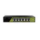GENATA GNT-ES06ED-P – 6 portos Intelligens AI PoE Switch (65W). 3 db 10/100M PoE port + 1 db 10/100M bt 60W PoE port + 2 db 10/100M Uplink port