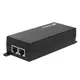 GENATA GNT-53003 Gigabites PoE injektor 30W 48V IEEE 802.3af/at IP40 fémházas fekete