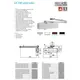 ASSA ABLOY AA karos ajtócsukó EN2/3/4/(5), ezüst