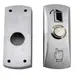 HONNOR SECURITY Fémházas beltéri felületszerelt nyitógomb, NO/COM, 83 x 32 x 25 mm