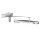 ASSA ABLOY DC680G-9004 – Prémium fogasléces kültéri ajtóbehúzó, kapucsukó csúszósínnel 600 mm és 1400 mm közötti szélességű kapuszárnyakhoz. EN1-3, fekete