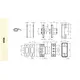 JIS-6906 Elektromos átvezető, kontakt, ajtóba, 2-pólusú 12V-24V/2A