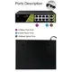 GENATA GNT-P9210EB 8FE(PoE)+2FE(UP-LINK) AI PoE Switch