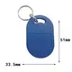HONNOR SECURITY HS-ABS006-EM-Yel125 kHz RFID Proxy Tag 33,5x51x4 mm - sárga