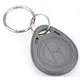 HONNOR SECURITY HS-ABS002-T5577 – Újraírható RFID Kulcstartó TAG (T5577 Temic Chip) - 125Khz, szürke