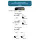 GENATA GNT-6FP31 – Ultra-kompakt Kültéri PoE++ Extender és Switch (60W)