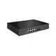 GENATA GNT-P1002M6 –  10 portos  - 8GE + 2SFP Gigabit L2 Menedzselhető PoE Switch (120W)