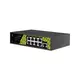 GENATA GNT-P9109EA PoE - 9 portos PoE switch Switch 8FE(PoE)+1FE(UP-LINK) teljesen fém(acél/alumínium) ház