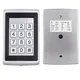 HONNOR SECURITY Önálló számkódos, kártyaolvasós beléptető rendszer, fém ház 125KHz EM RFID kártya, fém billentyűzet, Wiegand, Méret: 120x76x27mm