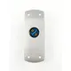 HONNOR SECURITY HS-K14 Fémházas, felületszerelt EXIT nyitógomb, NO/COM, 83 x 32 x 25 mm
