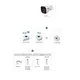 PROVISION-ISR PR-BSH-340IPSN-28 4MP IP csőkamera, 2.8 mm fix optika, IR 30 m, IP67, IK10, fehér