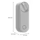 YALE Intelligens zár Yale Linus L2 ezüst Smartlock Smarthome Bluetooth WiFi
