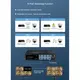 GENATA GNT-P9109ES – 8FE (PoE)+ 1FE (UP-LINK) AI PoE Switch - 9 portos AI Fast Ethernet PoE Switch (120W) vegyes ABS műanyag-alumínium ház
