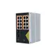 GENATA Ipari 16 portos, Full Gigabites, nem felügyelt PoE Switch  IP40