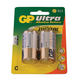 GP LR14 GP14AU-C2 Ultra Alkáli Baby Elem 1,5V (2db/Bliszter) (LR14, C)