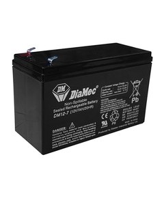 DIAMEC AGM (VRLA/SLA) gondozásmentes akkumulátor, 12 V, 7,0 Ah, 151 x 65 x 93,5 mm, 2,1 kg, zárt gondozásmentes
